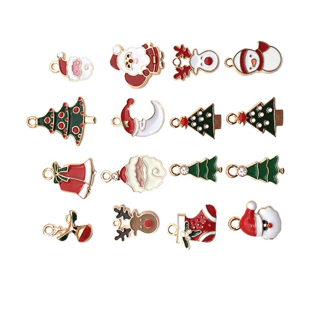 

30 pcs Alloy Drip Oil DIY Charm Jewelry Jewelry Drip Oil Pendants Accessories Smooth Surface Durable Necklace Bracelet Decor
