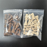 3inch Chess Pieces New Advanced Solid Wood Pieces Set 32 Pieces Table Puzzle Entertainment Game
