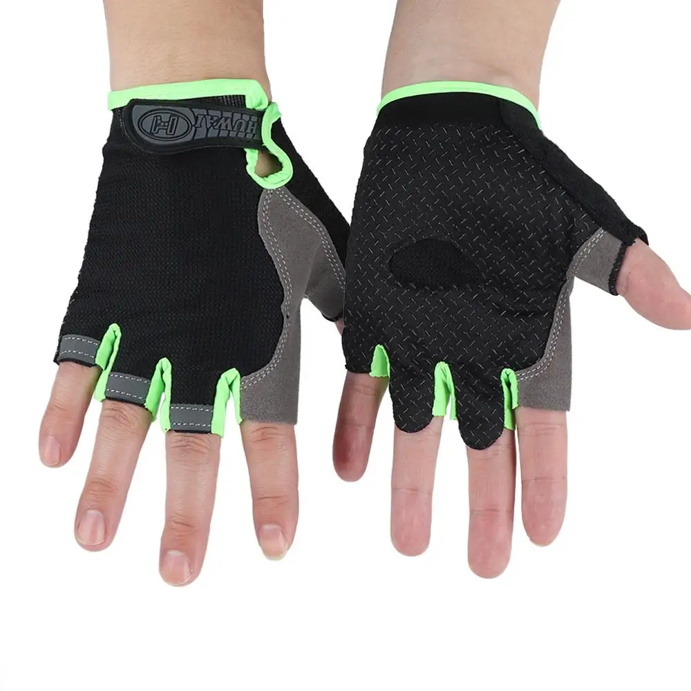 

Non-slip Half Finger Gloves Sports Equipment Wrist Wrap Sport Mittens Gym Gloves Cycling Gloves