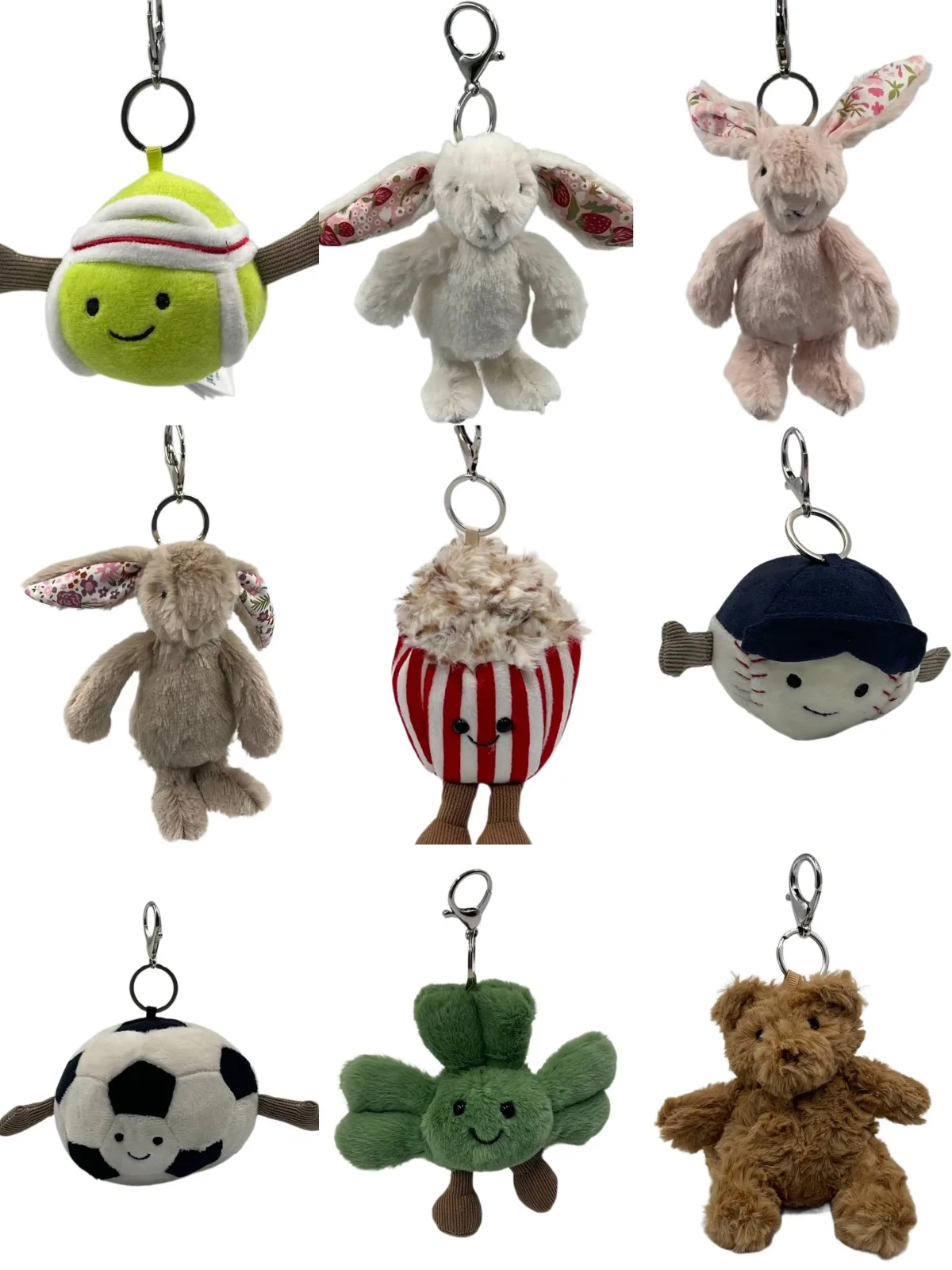 

New JC Brand Plush ToyKeychain,Cute Accessory,Suitable for Little Girls as a Birthday Gift,Bag Charm,or Children's Day Gift