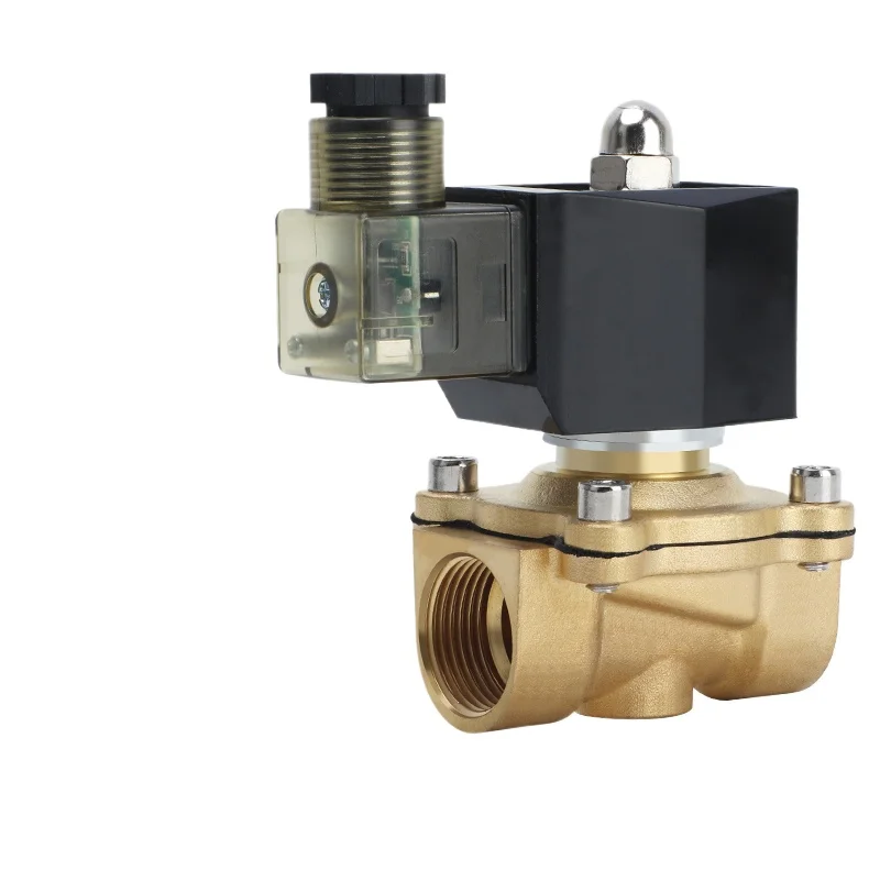 

Waterproof Brass Solenoid Valve – 220V/24V, 1/2"‑2", Cool‑Touch, Energy‑Saving