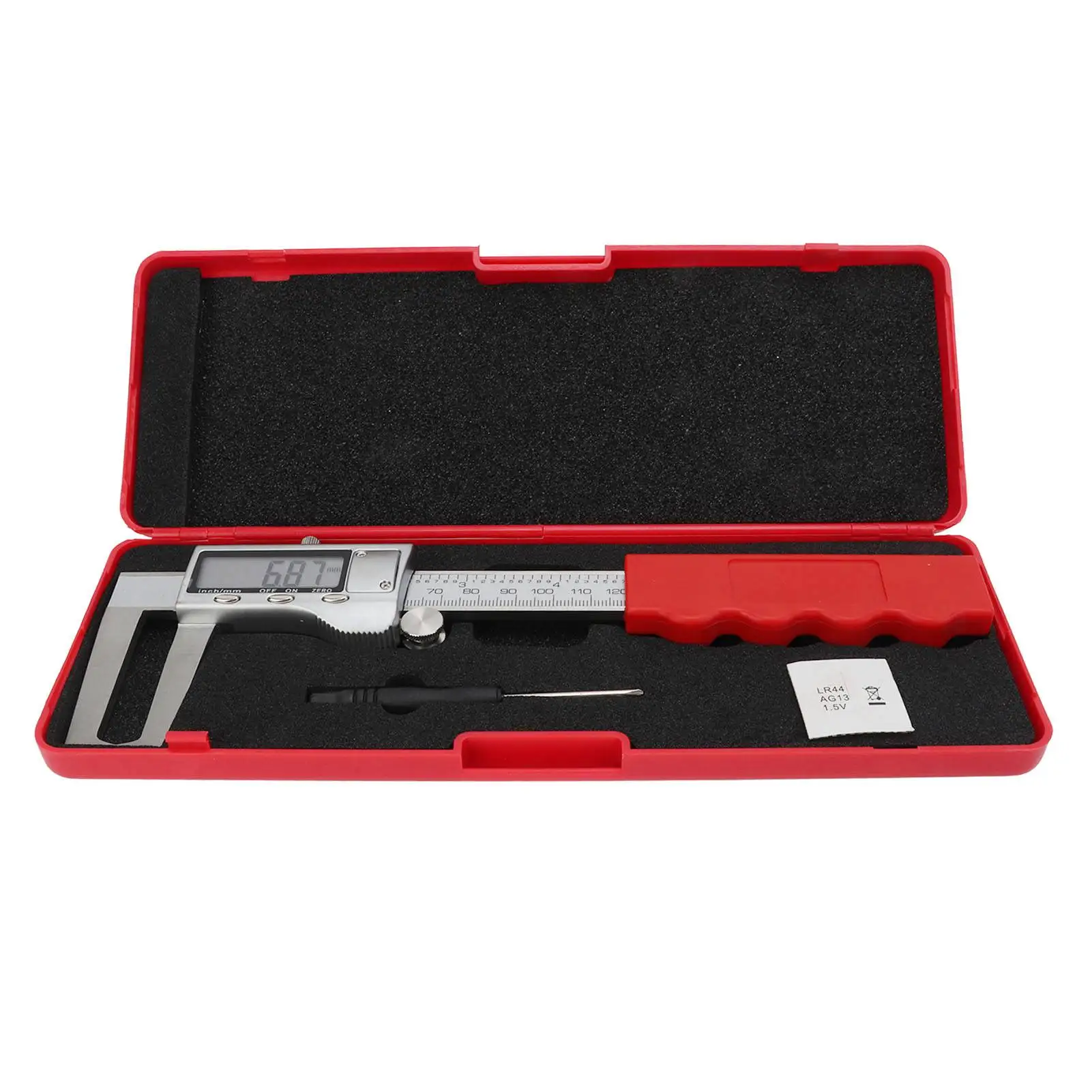 

Disc Brake Rotor Micrometer Inch/Metric 0-150mm LCD Thickness Gauge Tool for Brake Disc Measurement