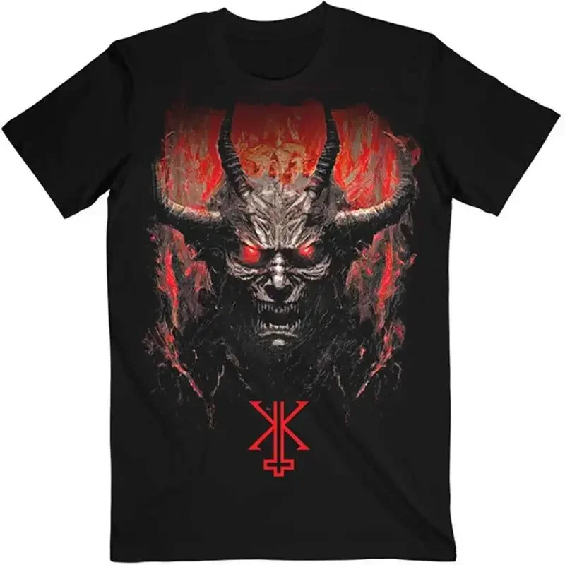 Kerry King From Hell I Rise F B Schwarzes T-Shirt, neu, offiziell