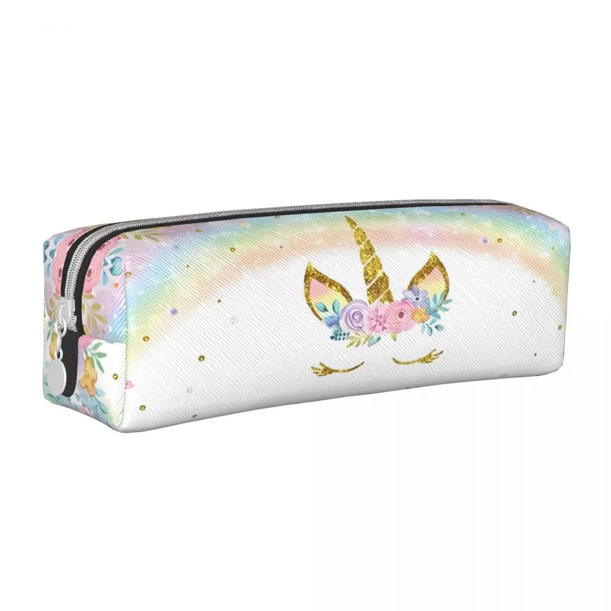 Rainbow Unicorn Cute Pencil Cases Cartoon Pencil Pouch Pen for Girls Boys Big Capacity Pencil Bags Office Cosmetic Stationery