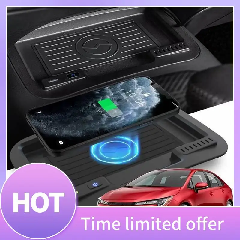 

ABFN-Qi Car Wireless Charger For Toyota Corolla 2020-2024 Fast Charging USB Port Wireless Charging Devices