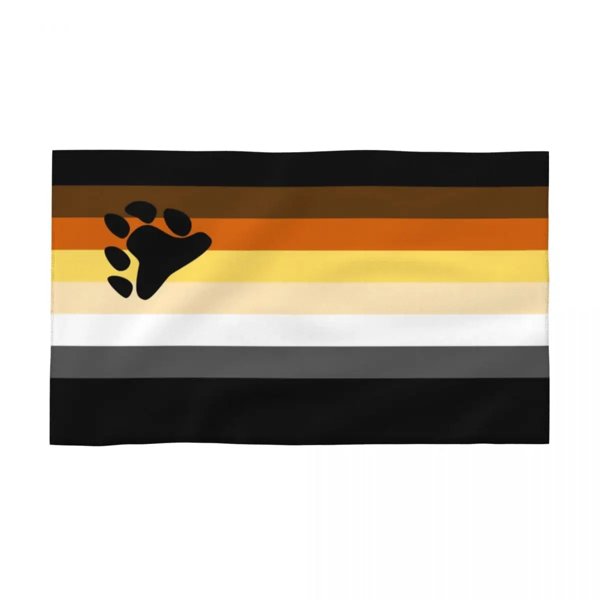 

Gay Bear Paw Pride Flag Towel Cotton LGBT GLBT Travelling Swimming Camping Towels