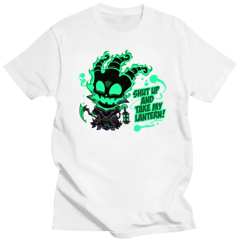 t shirt FQYPMC Man 100% Cotton Thresh Shut Up and Take My Lantern Tshirts Men Summer T-shirt