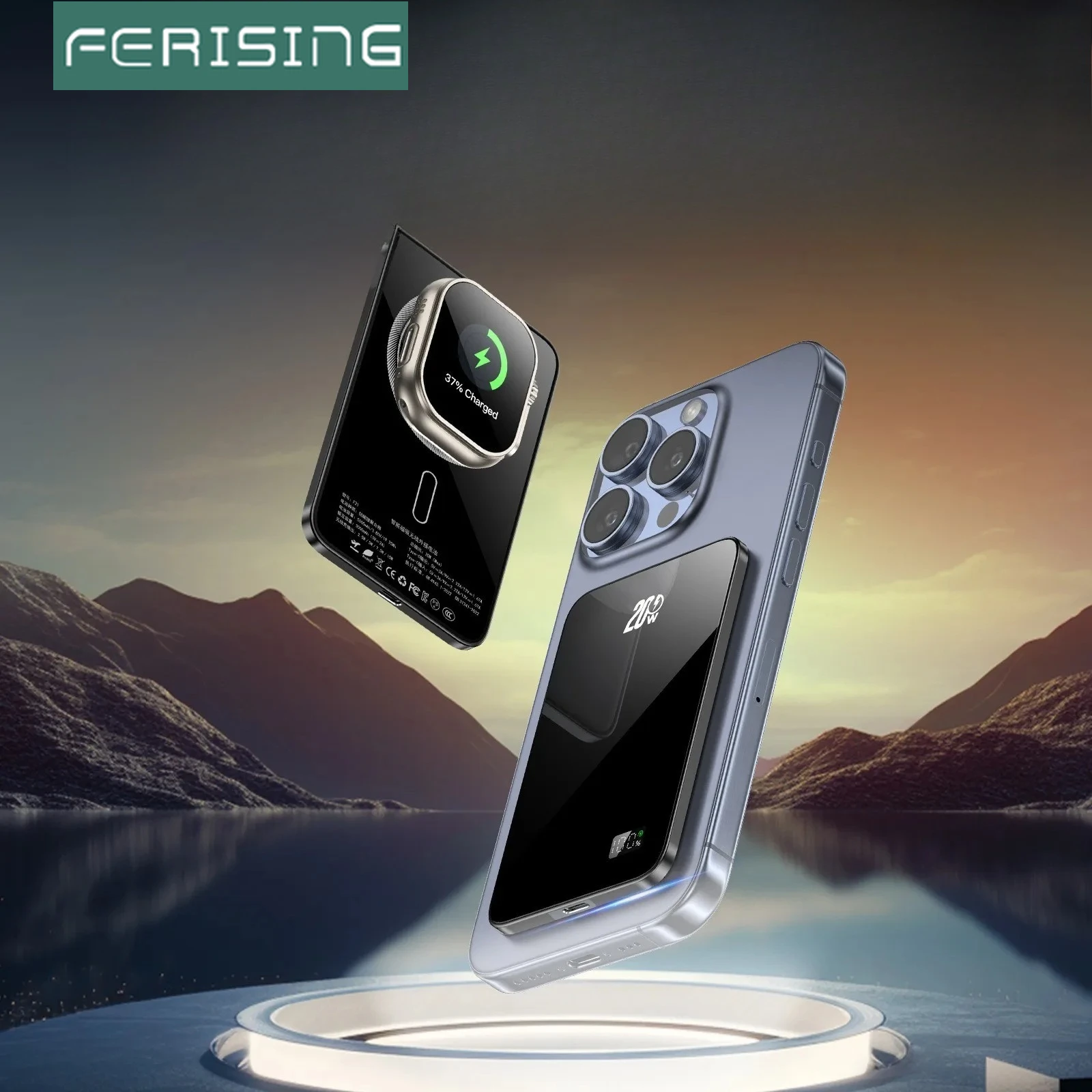 CCC-gecertificeerde 10000 mAh - Wireless Charger Watch recensie en prijs