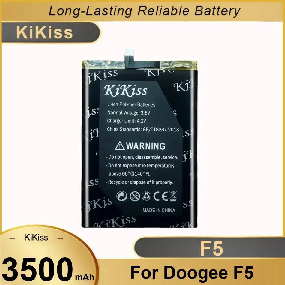

Mobile Phone Battery High-Capacity For Doogee F5 3500Mah High Performance