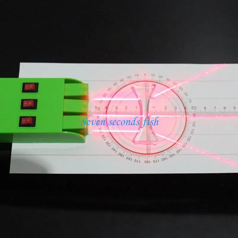 L74B 10PCSACRYLIC LENS DESTRAÇÃO ENSINO FÍSICA, Conjunto Experiências Optics Física