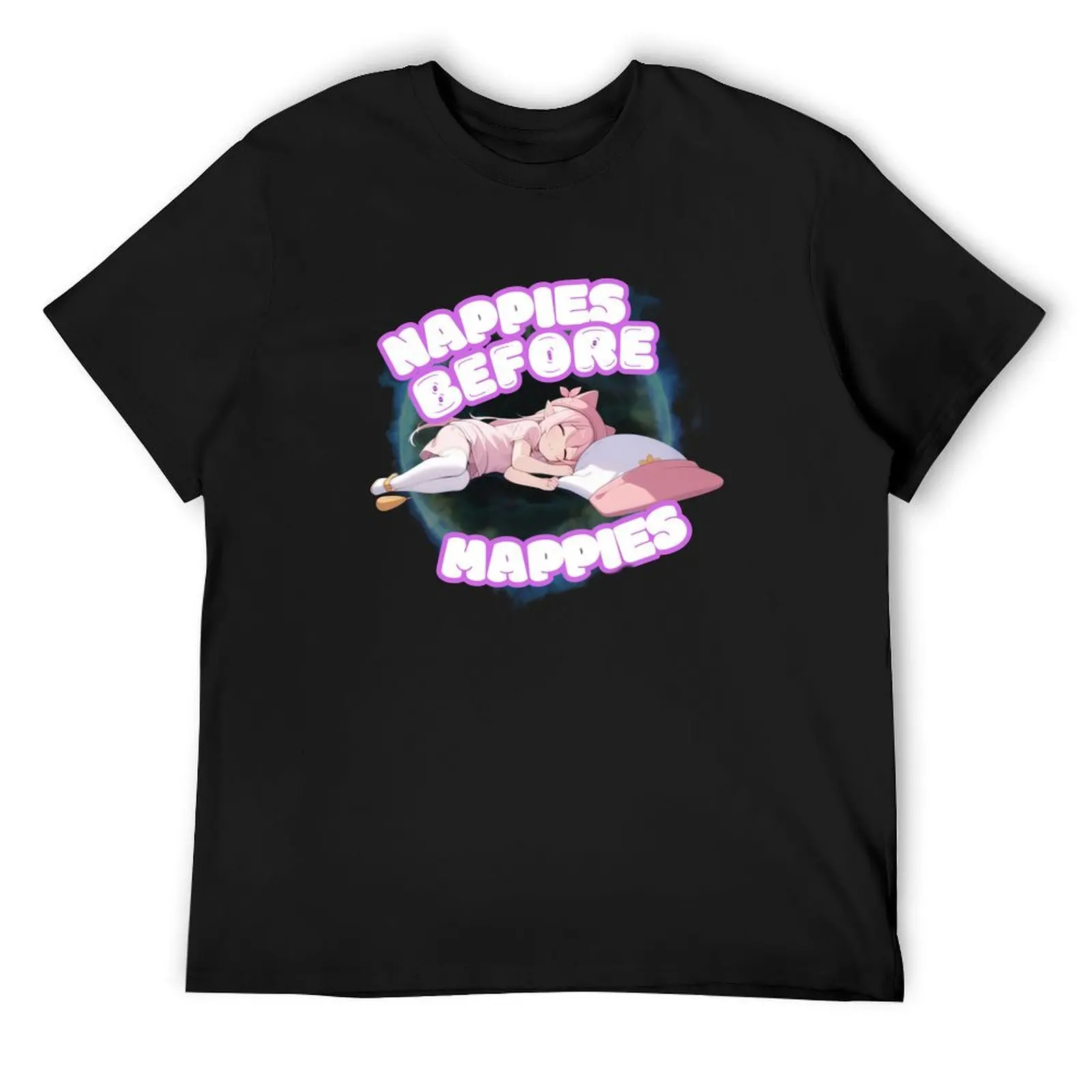 Nappies Before Mappies T-Shirt blacks hippie clothes shirts men graphic