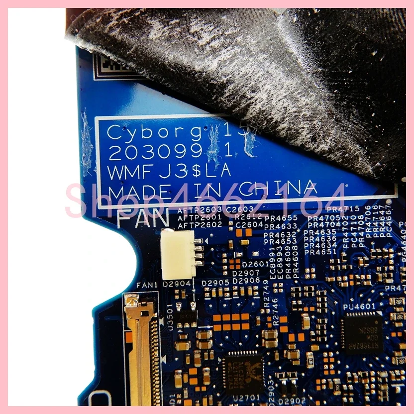 Imagem -04 - Placa-mãe Portátil para Dell Mainboard 100 Testado ok Cpu Uma Vostro 5515 cn 078x6r 0p3r55 2030991 R55500u R7-5700u