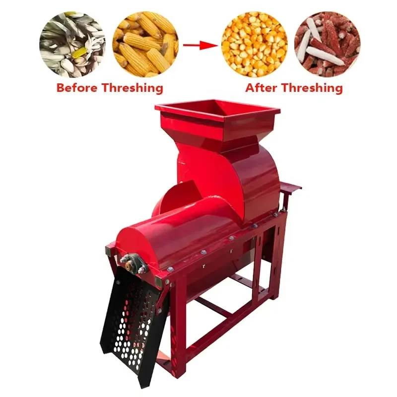High Threshing Rate Maize Dehusker Thresher Corn Removing and Kernel Separating Machine High Output Maize Sheller