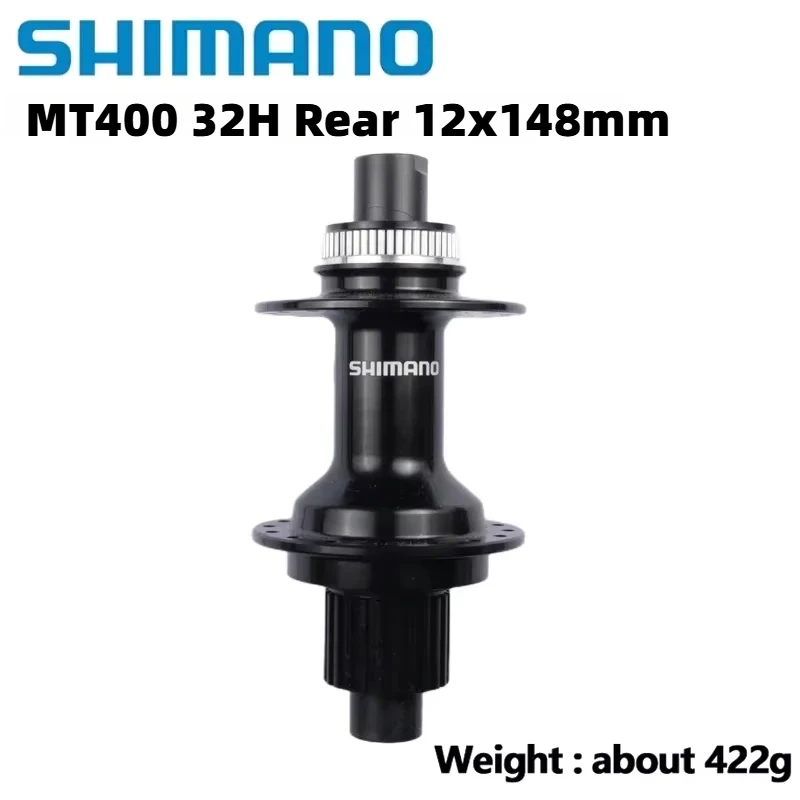 SHIMANO MT400 HB-MT400-B 32 Holes Front Rear Freehub CENTER LOCK