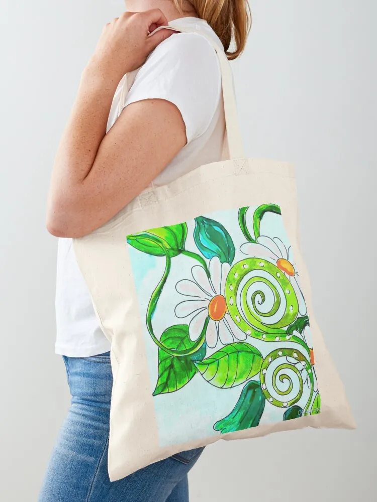 

Whimsical Garden Tote Bag Cloth bags hand bag Cloth bag the tote