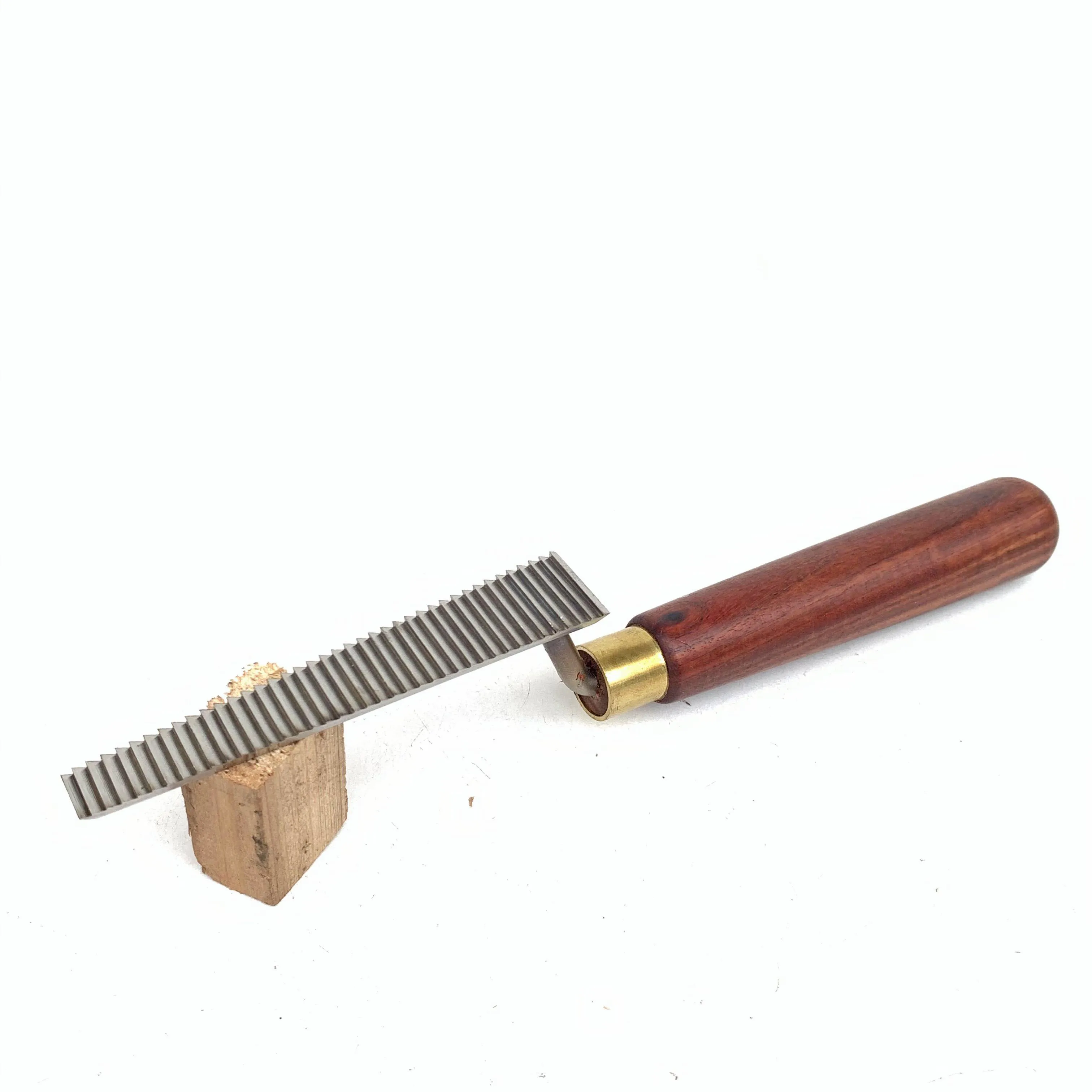 W4 float Steel Single Grain Woodworking File Sandalwood Handle