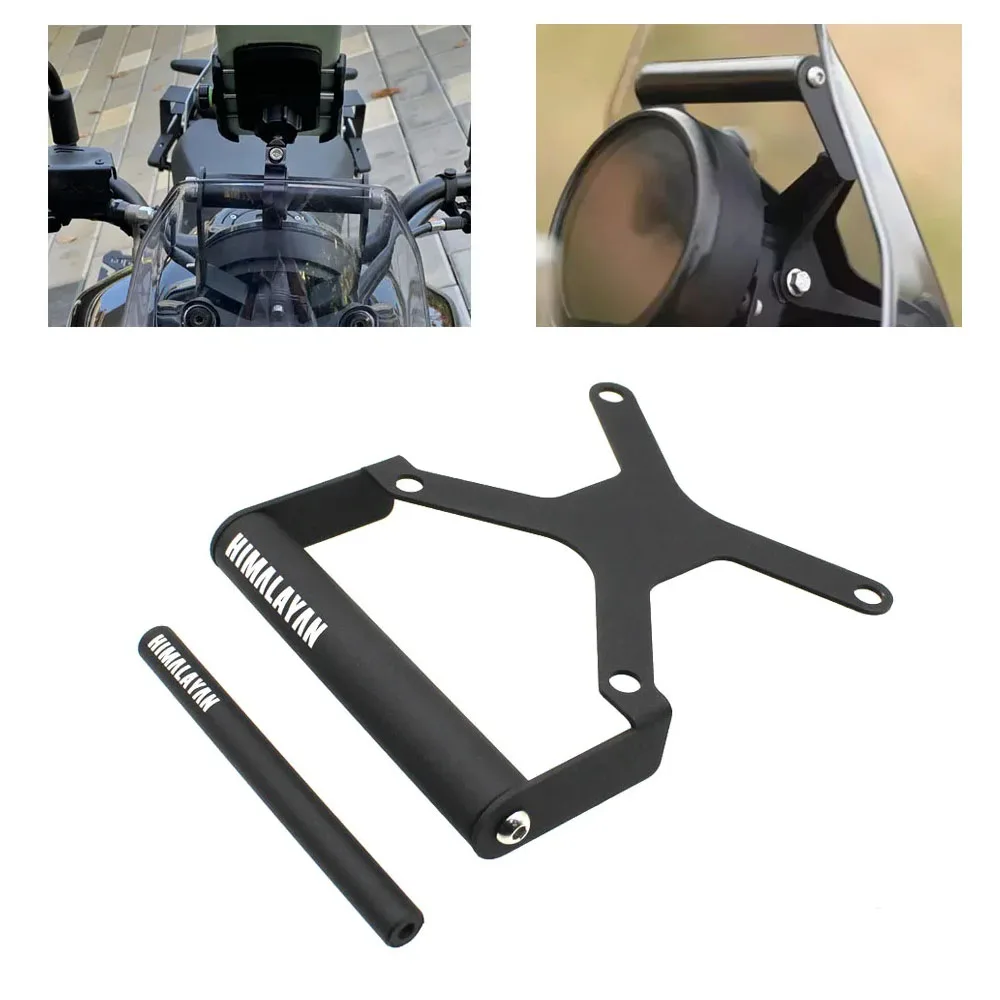 Motorcycle Phone Holder Stand GPS Navigation Plate Bracket For Himalayan 450 2024 2025 Himalayan450 Accessories
