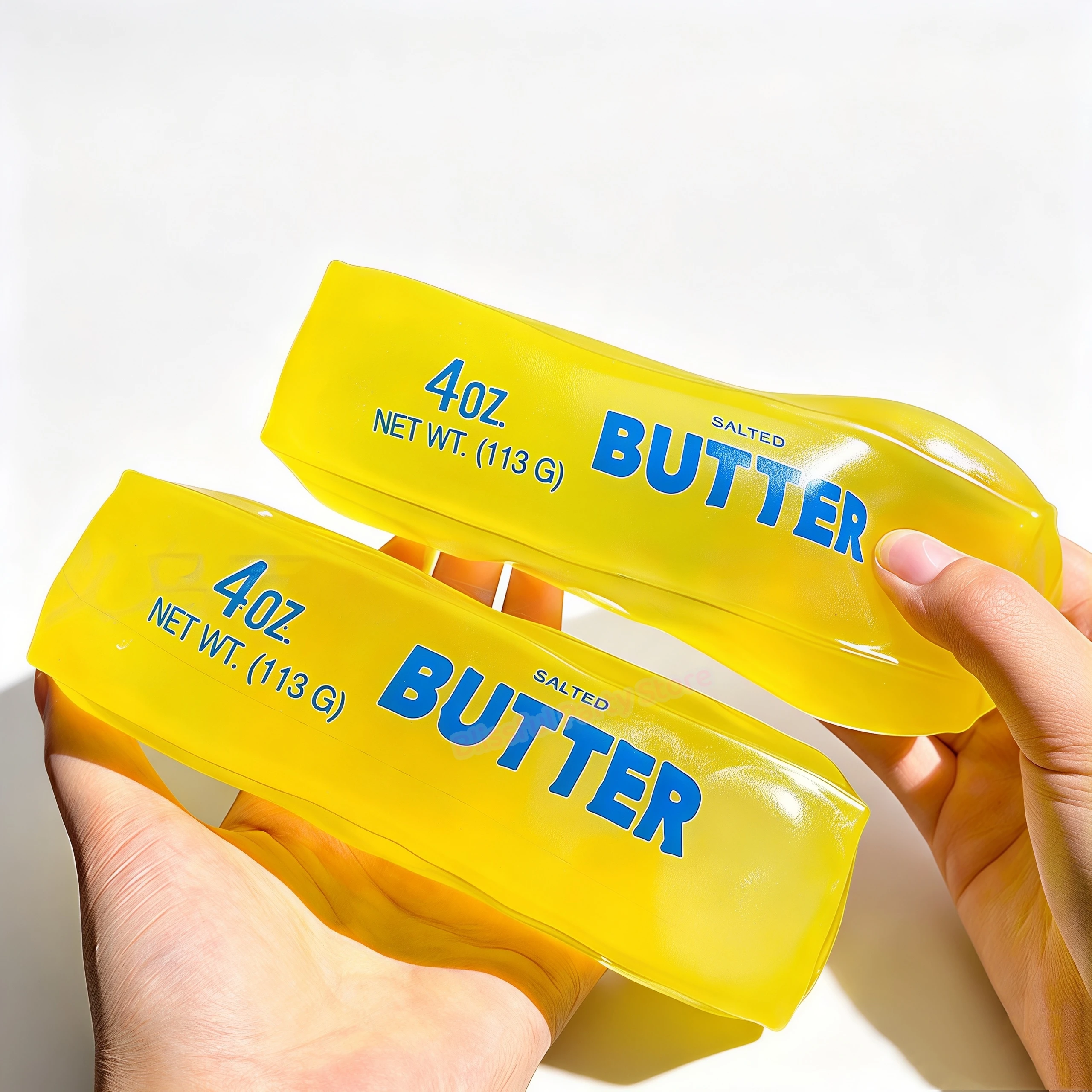 Formbarer Butter-Stick: Vaseline-gefülltes Stressabbau-Spielzeug, Butter-Käse-Riegel zum Quetschen, Fidget-Spielzeug zur Dekompression, Entspannungsspielzeug, Geschenk – Detail 5
