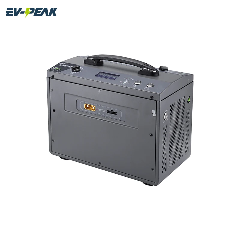 EV-PEAK U5+ KC 3000W/30A Dual Channels Intelligent Balance Fast Agricultural Drone Battery Charger