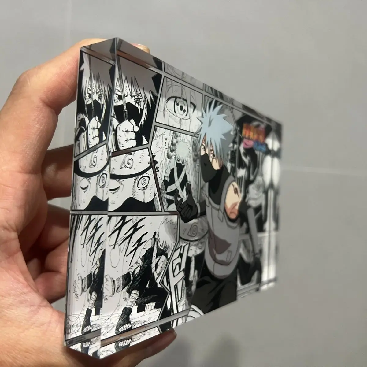 New Hatake Kakashi Acrylic Board Brick NARUTO Anime Peripherals Cute Cartoon Originality Bedroom Desktop Ornament Collection