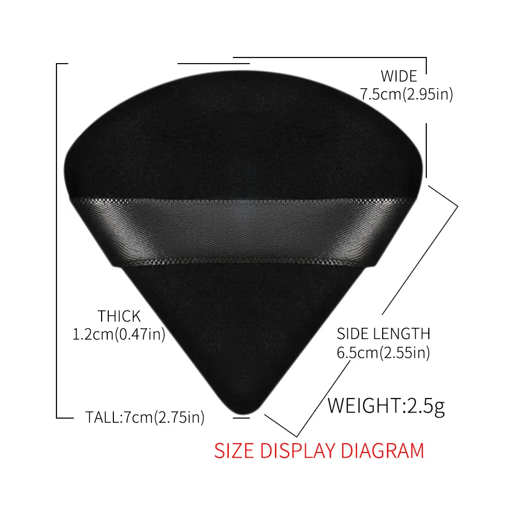 フェイシャルメイクキット,パウダー,トライアングル,完璧,美容ツール,5個,10個,15個,20個のミックススポンジ