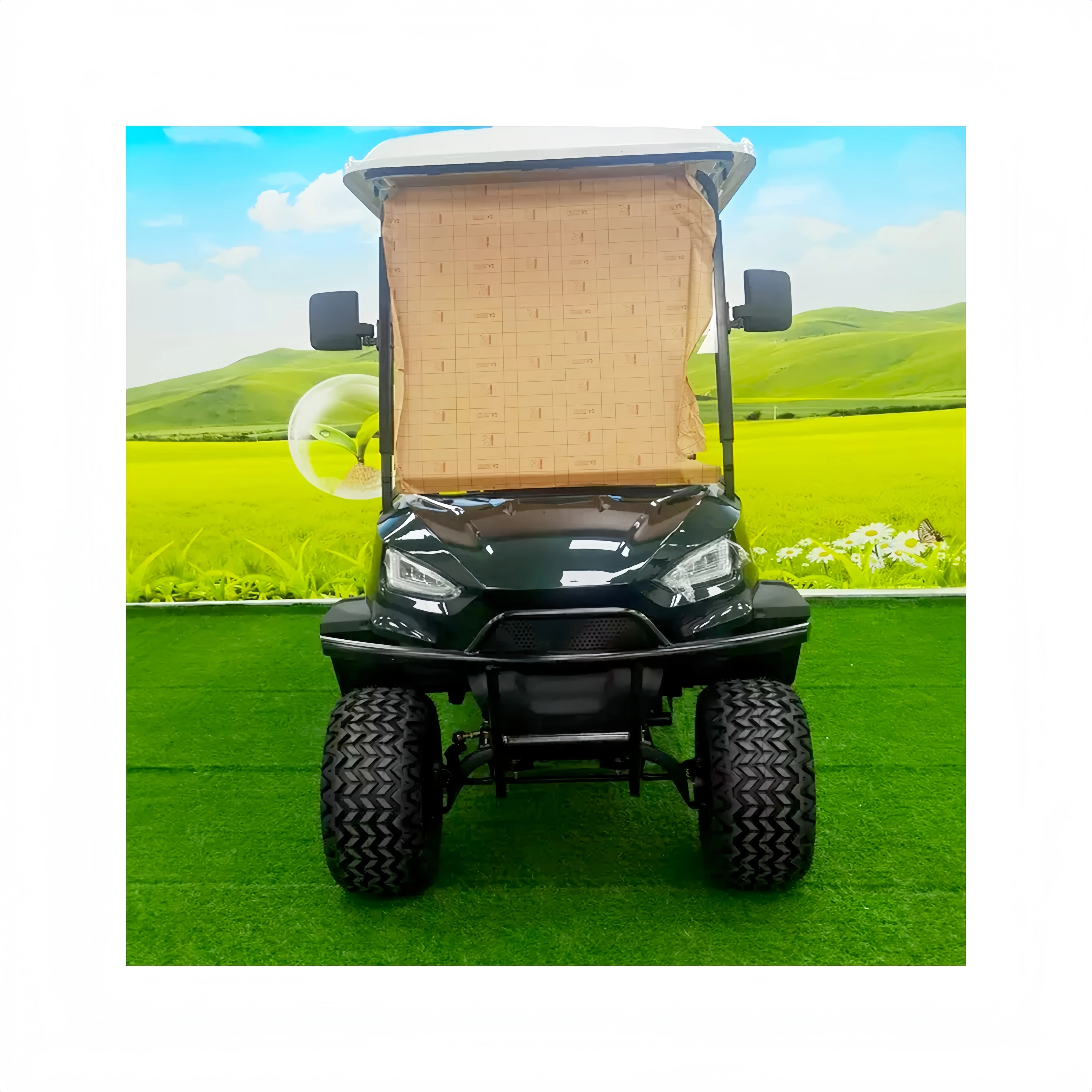 4 Seats off Road Electric Golf Cart 5kw 4kw Golf Kart 4 Passengers Golf Car