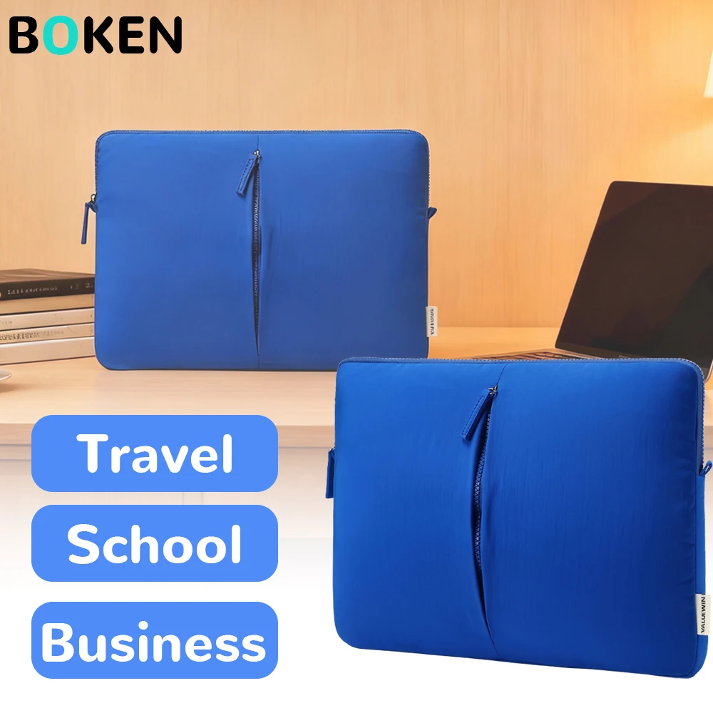 

Lightweight Laptop Sleeve Bag for Women 13 15 16 inch, Notebook Case for MacBook Air Pro Dell Lenovo HP, Portable Laptop bag