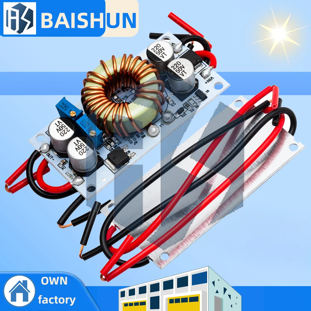 DC DC Boost Converter Constant Module Current Mobile Power Supply 250W 10A LED Driver Module Non-isolated Step Up Module