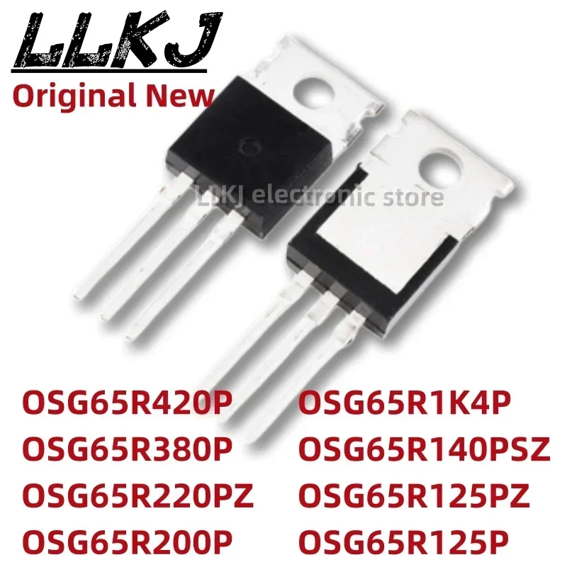 

1 шт. OSG65R420P OSG65R380P OSG65R220PZ OSG65R200P OSG65R1K4P OSG65R140PSZ OSG65R125PZ OSG65R125P TO220 MOS FET TO-220