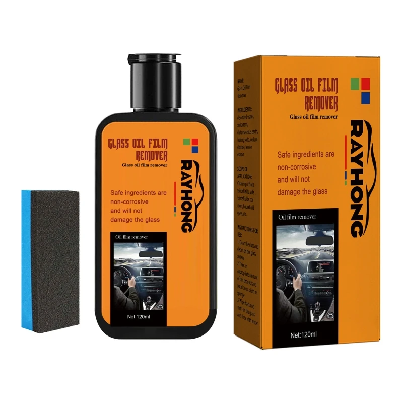  Car Glass Oil Film Remover Hydrophobic Glass Coating Glass Cleaning Paste