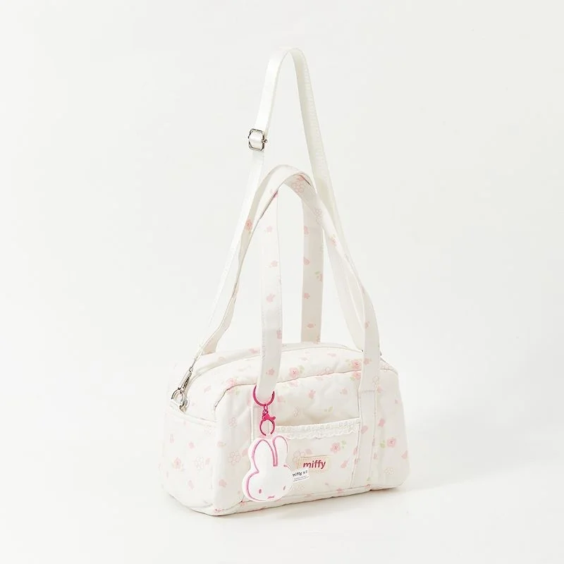 

New Miffy Crossbody Bag Sweet Girl Pink Miffy Rabbit Large Capacity Cartoon Shoulder Bag Cute Handbag Pendant Girl Gift
