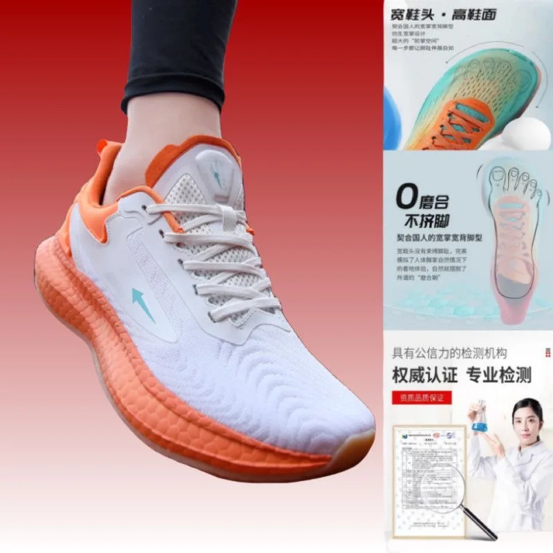 

Luxury Brand Wide Running Shoes Unisex Wide Feet Walking Jogging Shoes Mens Womens Good Quality Sport Shoes For Couples