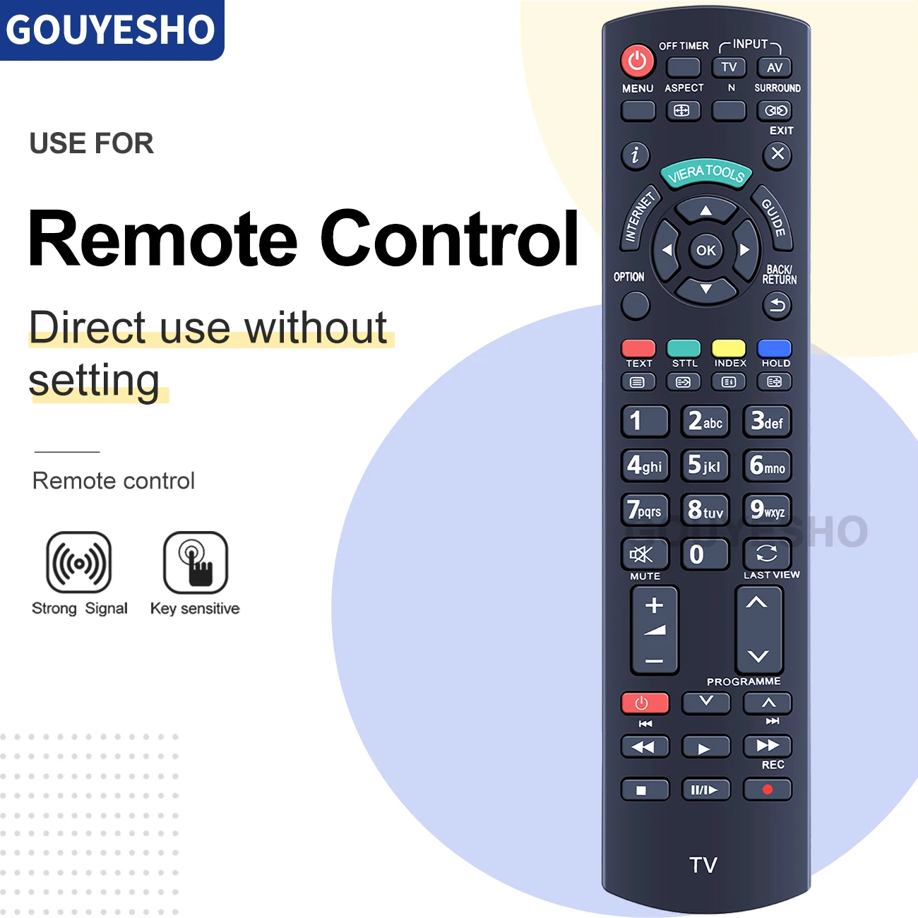 

New N2QAYB000753 for Panasonic TV Remote Control N2QAYB000572 N2QAYB000487 EUR7628030 EUR7628010 N2QAYB000352