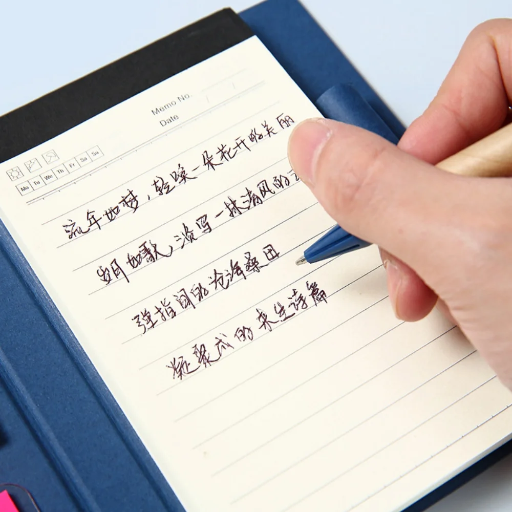 Мини-спиральный блокнот с ручкой, гладкая бумага для письма, легкий карманный блокнот для школы, путешествий, студенческий планировщик, портативный журнал