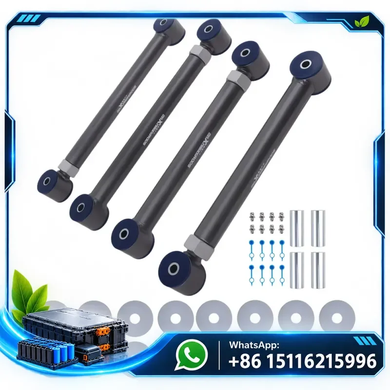 Steel Adjustable Front Upper and Lower Control Arms 0-6