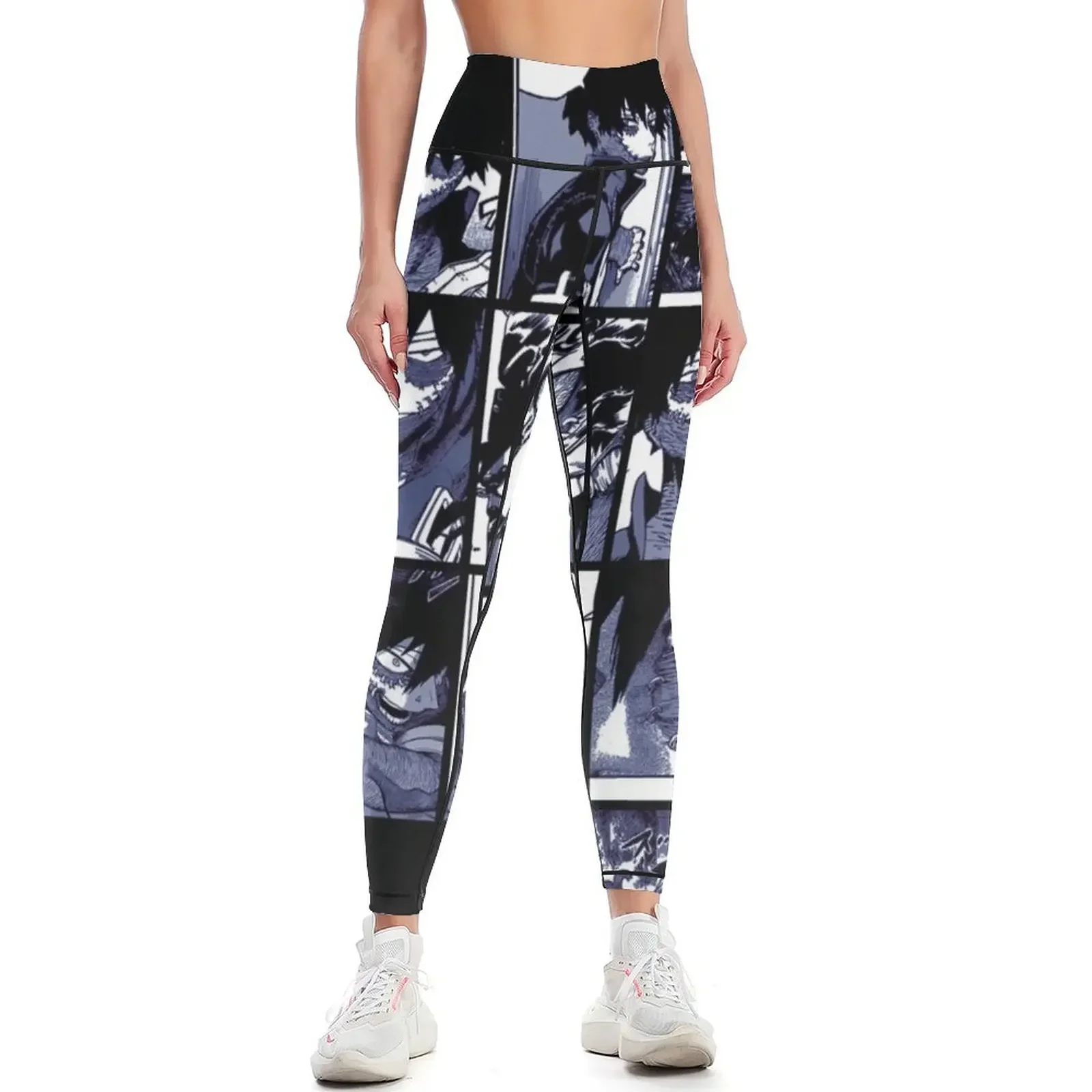 

Dabi collage Leggings Women's high waist Tight fitting woman workout clothes for sport legging Womens Leggings
