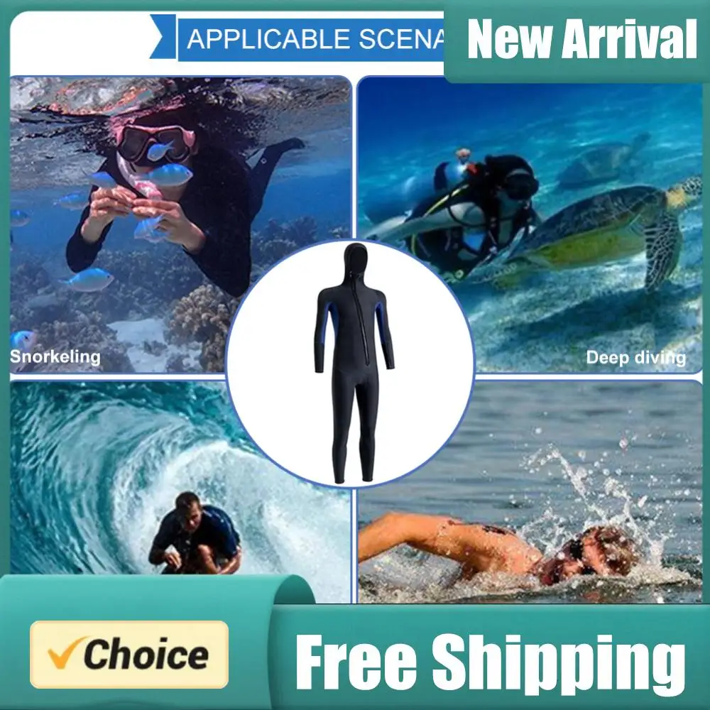 

Neoprene Diving Protection Clothes Hooded Unisex Snorkeling Surfing Swimsuit Cold Proof Elastic Anti-scratch Outdoor Accessories