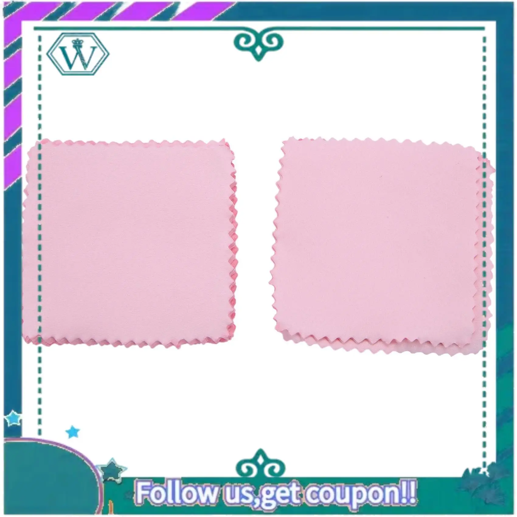 

Premium 100 Pack Jewelry Cleaning Cloth,Jewelry Polishing Cloth For Sterling Silver Gold Platinum Pink