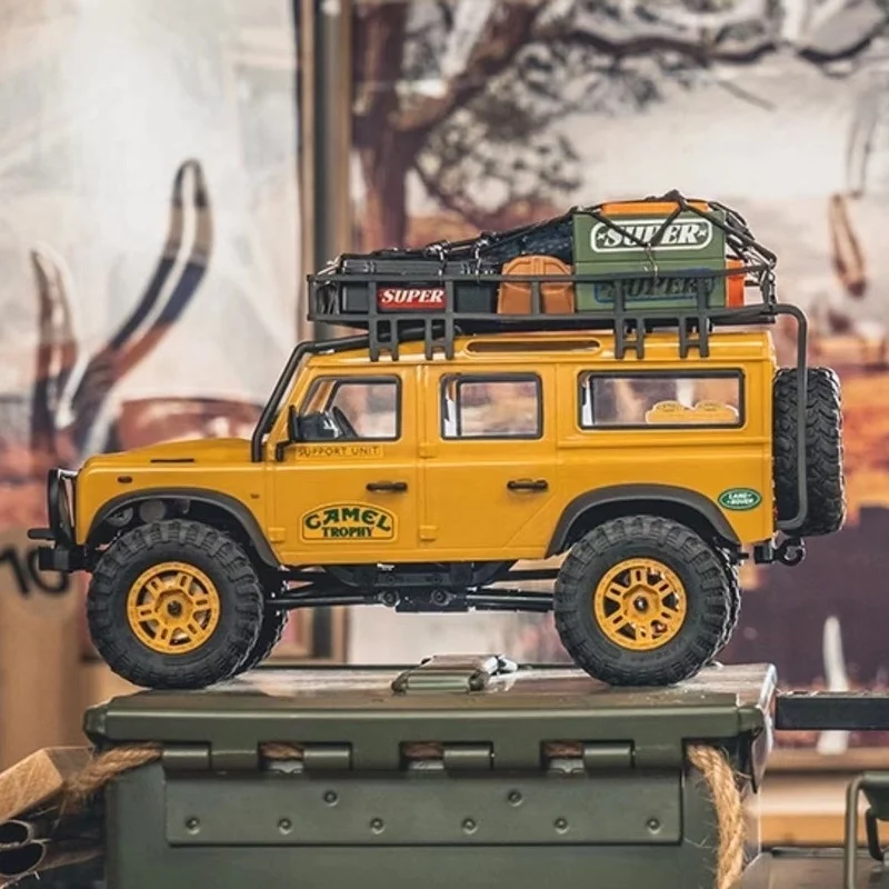 FMS 1/24 FCX24M Camel Cup Land Rover Defender 90/110 première génération Range Rover Discovery Simulation escalade voiture modèle jouet