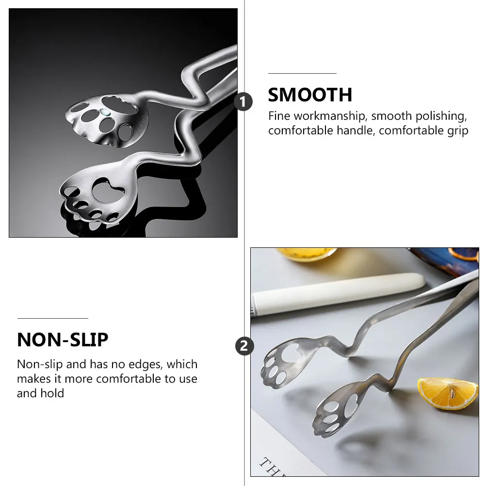 

Cat Claw Clip Stainless Steel Multipurpose Barbecue Steak Pie Hamburger Cooking Kitchen Gadgets Strong