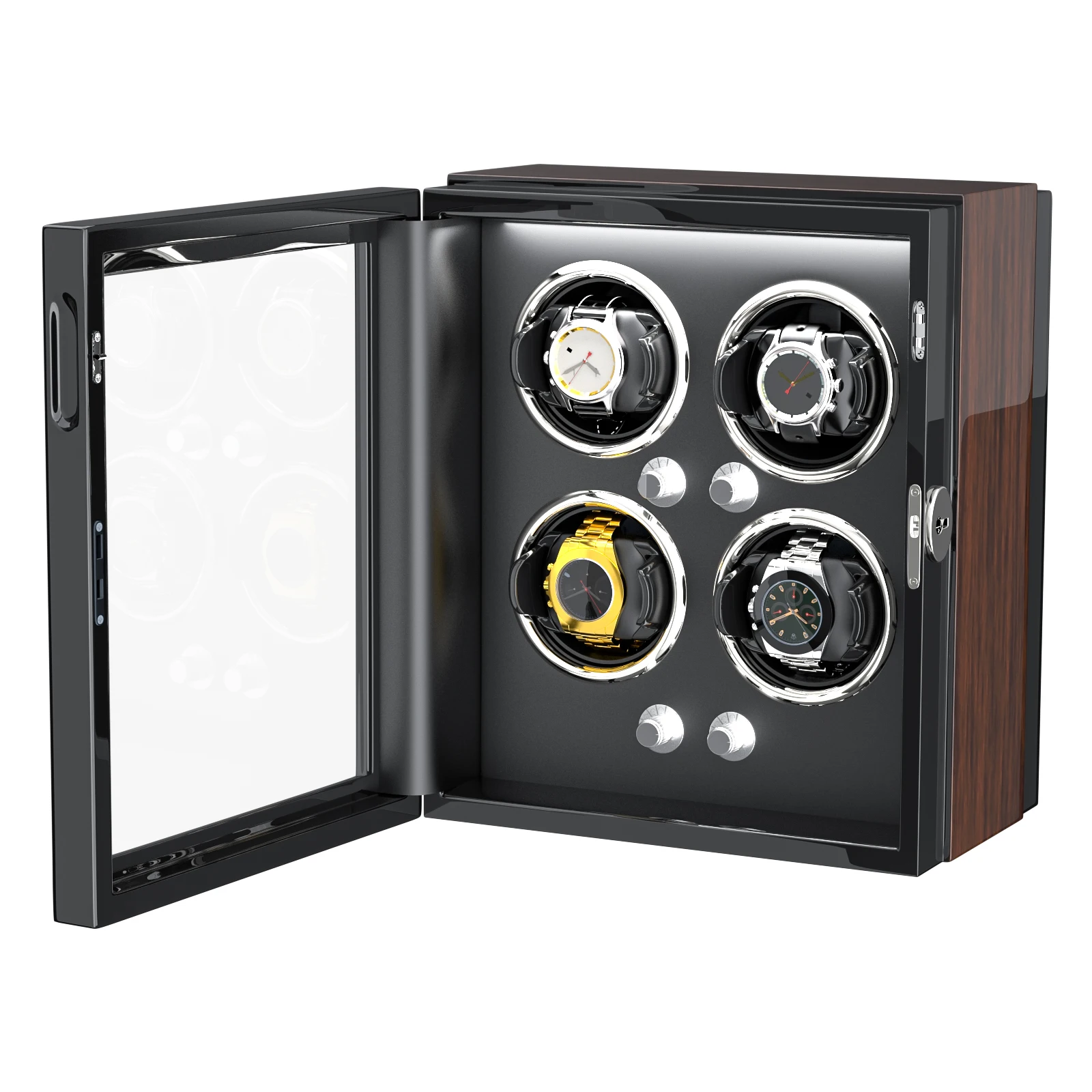 Caja de Almacenamiento de Relo - Luxury Watch Winder Box reseña y precio