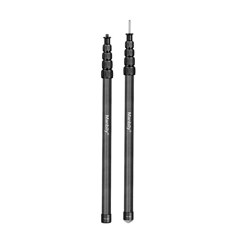 Carbon Fiber Telescopic Tube, 5-Section Camping Tent Awning Support Rod Canopy Pole  for Outdoor Camping Tents