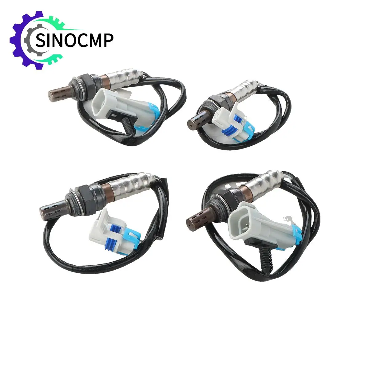 

4Pcs Oxygen O2 Sensor Up & Down 234-4256 234-4668 for 2008-13 Sierra 1500 V8 4.8L 5.3L Auto Sensors Exhaust Gas Car Parts