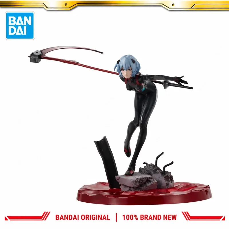 In Stock Bandai Original Megahouse Neon Genesis Evangelion Ayanami Rei Action Figure Model Doll Brand New Boxed Anime Characters