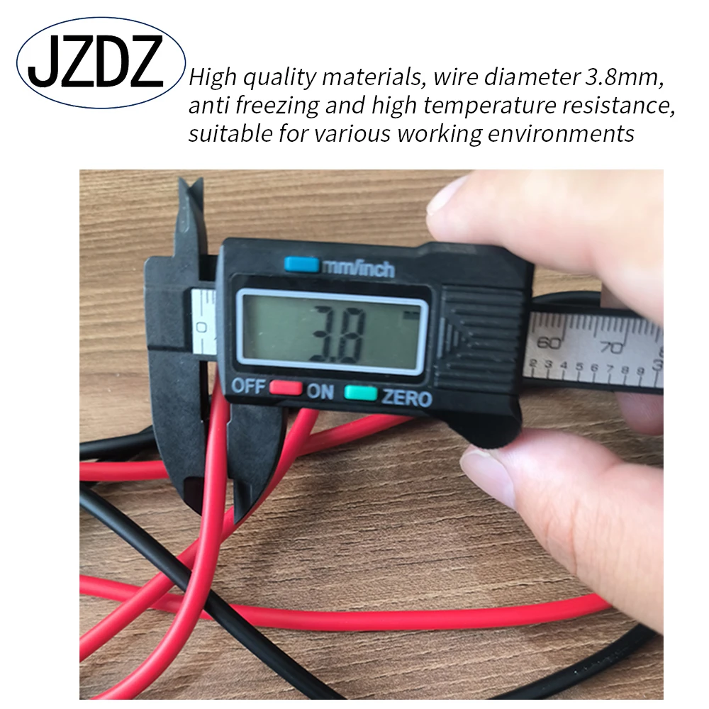 Imagem -04 - Jzdz-teste Multímetro Leva Kits com Sondas de Agulha Substituíveis Plugue em Forma de u de mm Cabo Banana de mm 1000v 20a J30055b