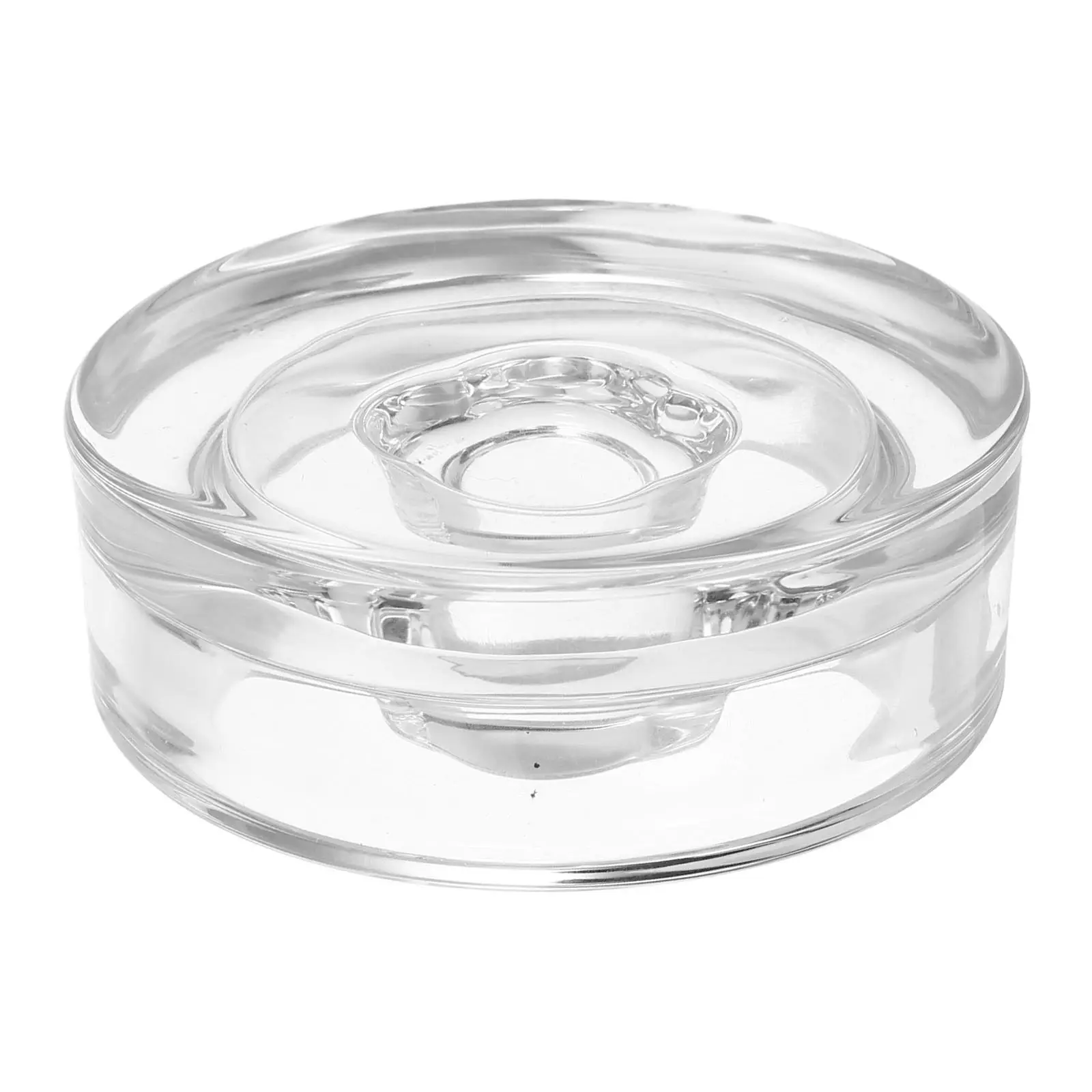 Glass Fermentation Weights Clear 2.76 Wide Mouth Mason Jar Easy Grip Handle Canning Tools for Kimchi Sauerkraut Pickling