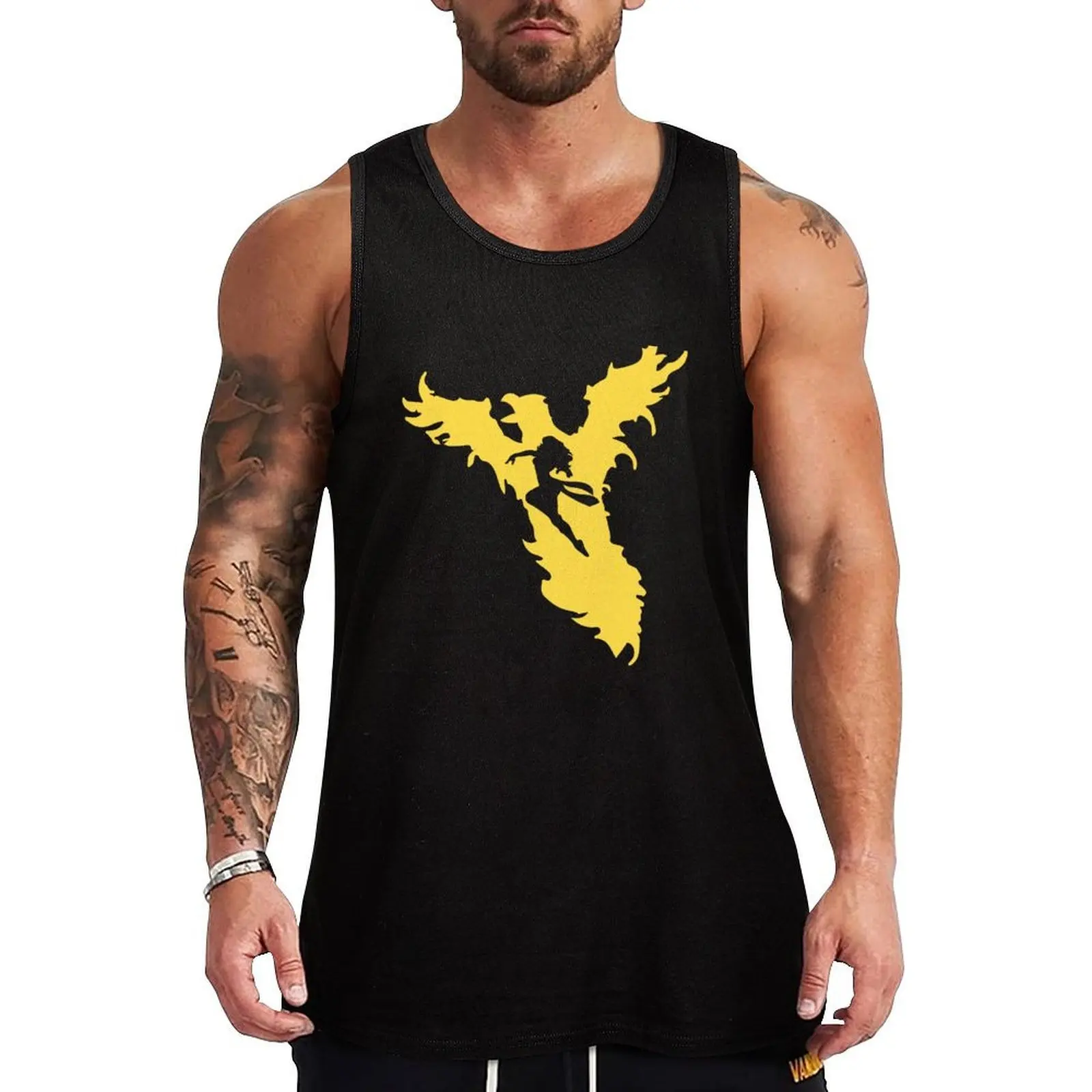 Phoenix Force Tank Top Sports Performance Tank Top Gym Fitness Sleeveless
