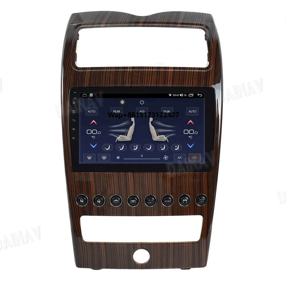 10.25 Inch Car Radio for Quattroporte 2004 2005-2012 Android 12 Car Multimedia System GPS Navigation Autoradio Stereo