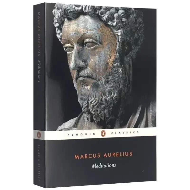 

Книга «Медитации Маркуса Аврелий» в мягкой обложке на английском языке