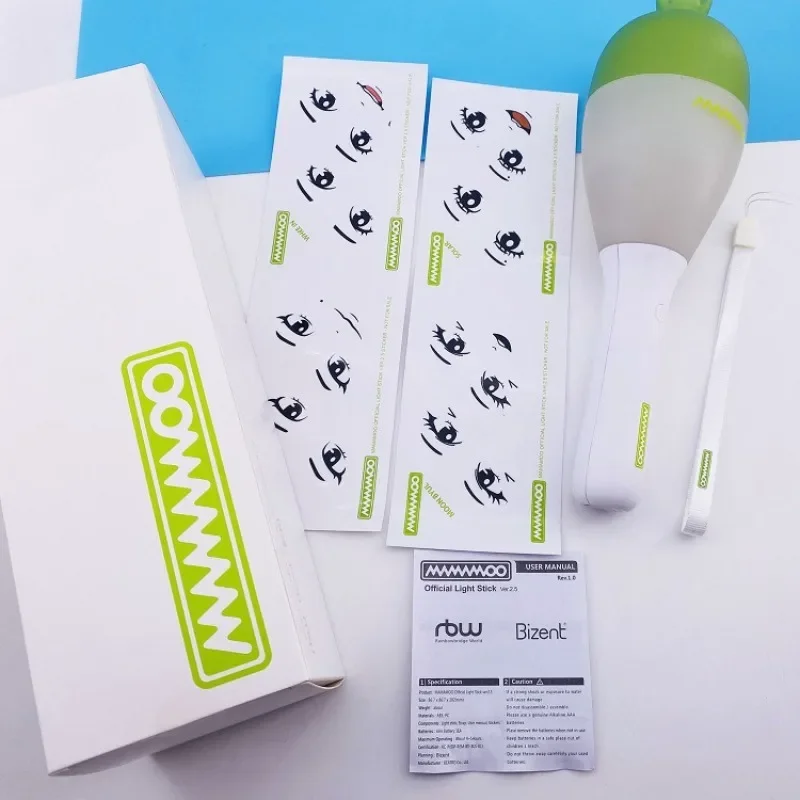 Kpop MAMAMOO Official Light Stick Ver 2.5 Solar MoonByul WheeIn WhaSa Concert Glow LED Lights Korean Room Decoration Accessories